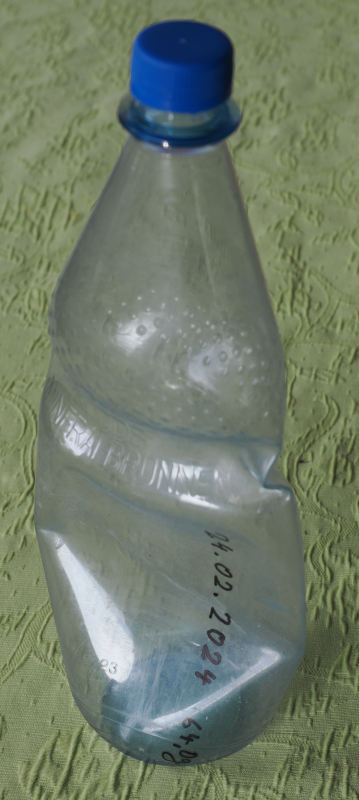 Ausgasen von H2 in 6 Monaten 2