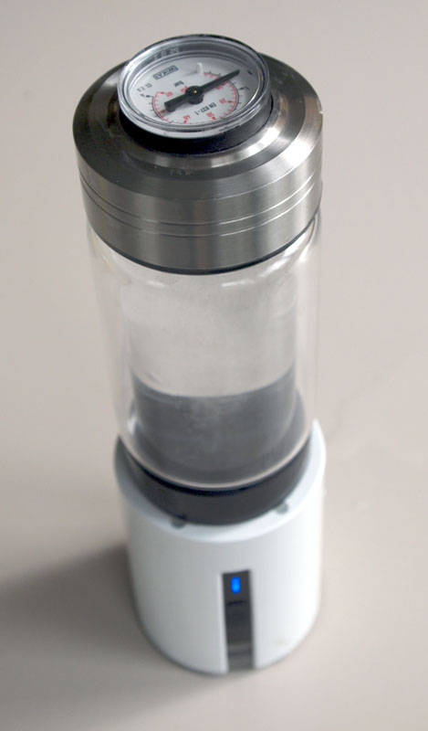 Manometer eingebaut 2 kl